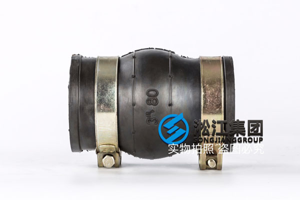 營口訂購風機進風口(kǒu)使用DN50耐負壓卡箍橡膠接頭 營口訂購風機進風口使用DN50耐負(fù)壓卡箍橡膠接頭